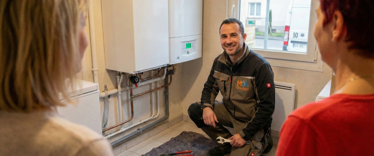 Réparateur MDE Chauffage pour dépannage chaudière Essert